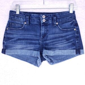 Candies Blue Jean Shorts Womens Size 3 Mid Rise Denim Jeans Pants